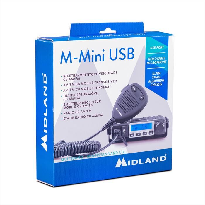 MIDLAND M-mini Usb-nero