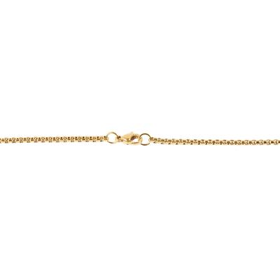 Kette ohne Anhänger ADELIA´S "Halskette mit Anhänger – aus Edelstahl", gold, Halsketten, Damen, 61cm, Edelstahl, Zum Verschenken – passend für viele Anlässe