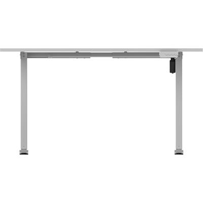 Schreibtisch SCHILDMEYER "Torge, Schreibtisch elektrisch, Made in Germany, B: 138 cm", grau (weiß, weiß, weiß), B:138cm H:72,7cm T:60cm, Tische, Schreibtisch, Solide Verarbeitung - Dieses Produkt ist in Deutschland gefertigt