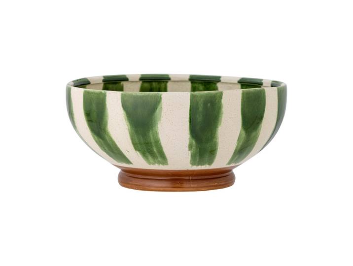 Bloomingville Bol de service Shakti Ø26 cm Vert-blanc