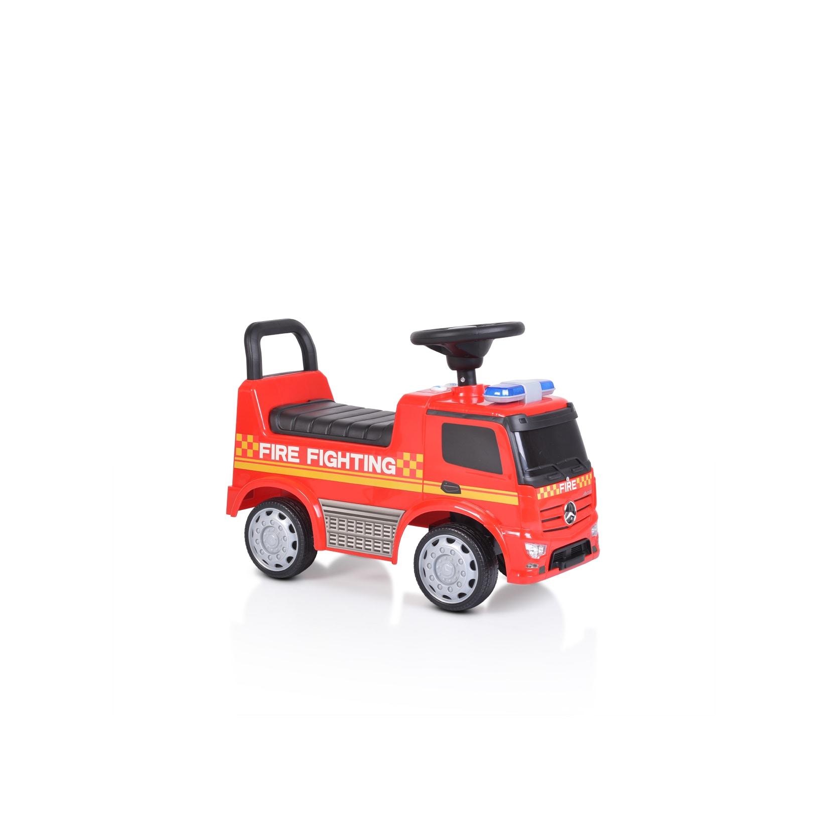Moni Kinder Rutschauto Antos Mercedes-Benz, Melodien, Sirenenlichter, Sound rot