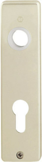 HOPPE ZT-plaques courtes 202KP/AP PZ,E72, ALU F2 anodisé, paire (6270631)