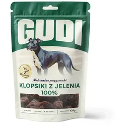 GUDI Hirschfleischbällchen 500 g Natürliche Hundeleckerlis