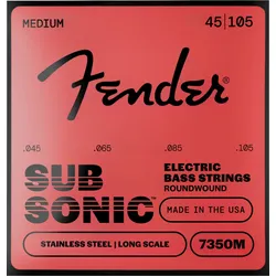 Fender SubSonic 7350M Medium Stainless Steel