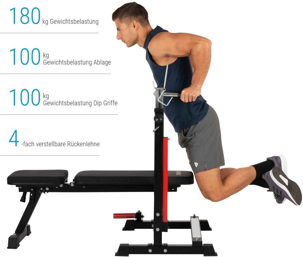 Hantelbank HAMMER "Force 4.0", schwarz, TrainingsbänkeB:70cm H:144cm L:133cm, Hantelbank, B:70cm H:144cm L:133cm schwarz Einheitsgröße