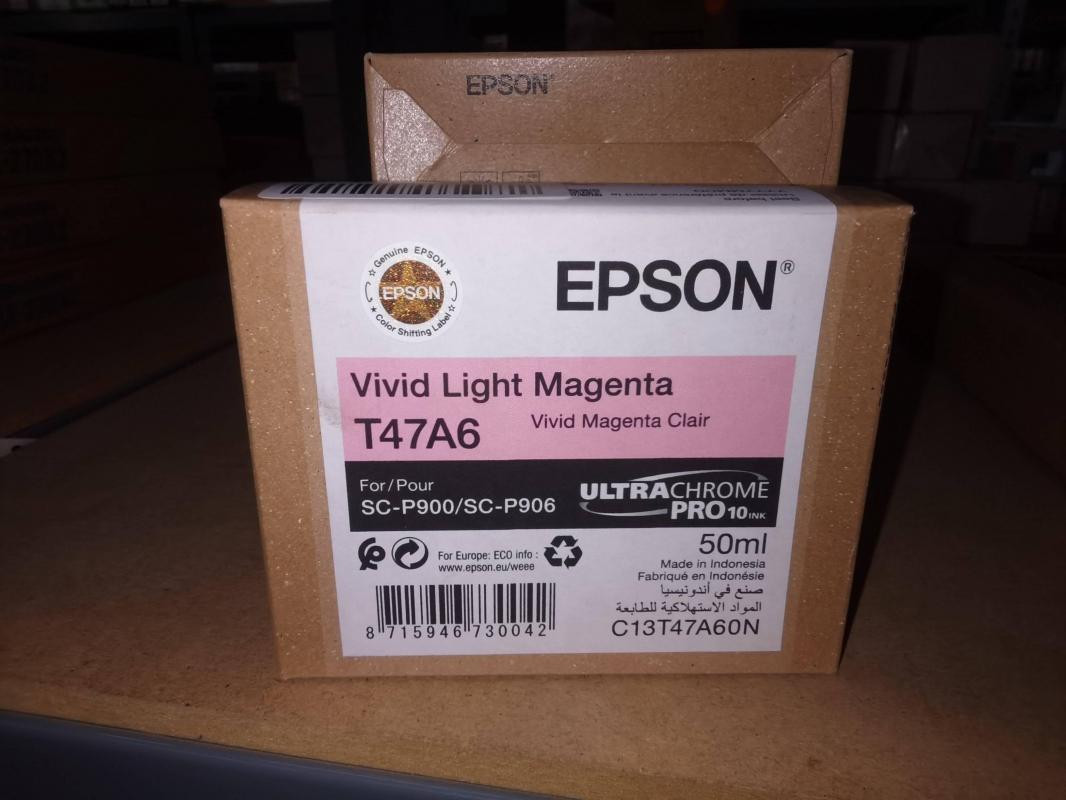 Epson C13T47A60N T47A6 Vivid Light Magenta Druckerpatrone
