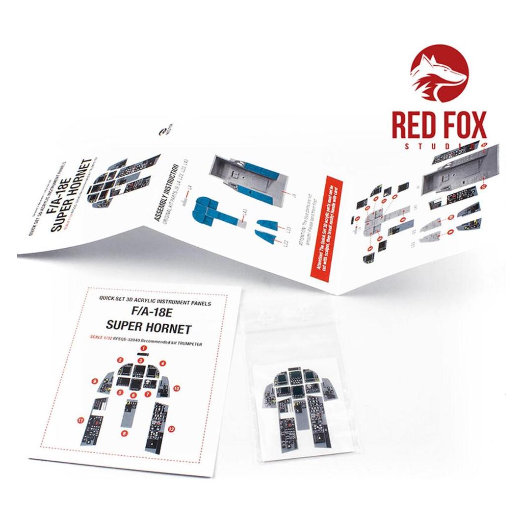 Red Fox 1/32 F/A-18E Super Hornet (for Trumpeter kit) (RFSQS-32040)