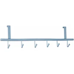 Alco, Kleiderhaken + Wandgarderobe, Türgarderobe Masse: 17 x 6,8 x 60 cm (B x H x L) Werkstoff: Edelstahl