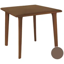 Resol »New Dessa« Outdoor Tisch quadratisch Dark Grey