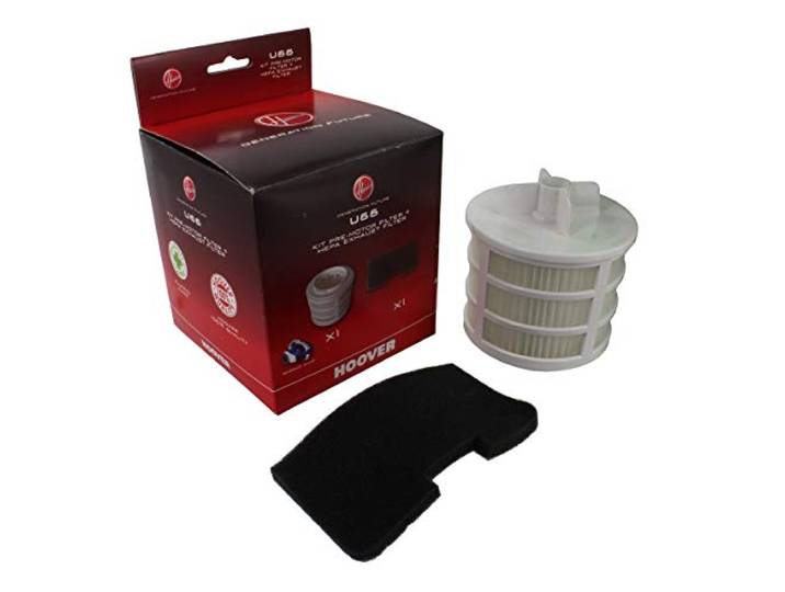 Kit Hoover U66 de filtres pré-moteur et d’échappement Hepa\, filtrage supplémentaire\, pièce de rechange d’origine\, compatible avec l’aspirateur Hoover Sprint Evo