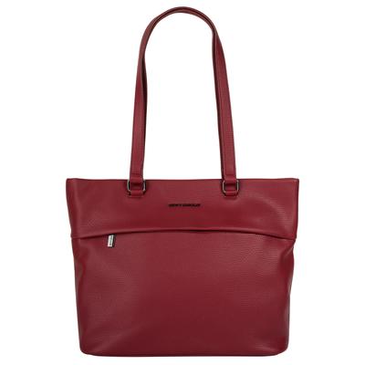 Shopper BETTY BARCLAY "BETTY BARCLAY Damen", Damen, Gr. B/H/T: 30cm x 30cm x 8cm onesize, rot, Polyurethan (PU), unifarben, Taschen Shopper