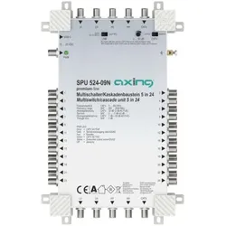 Axing SPU524-09N Multischalter Stand-Alone/Kaskadenbaustein, 5 in 24, premium-line SPU52409N SPU 524-09N