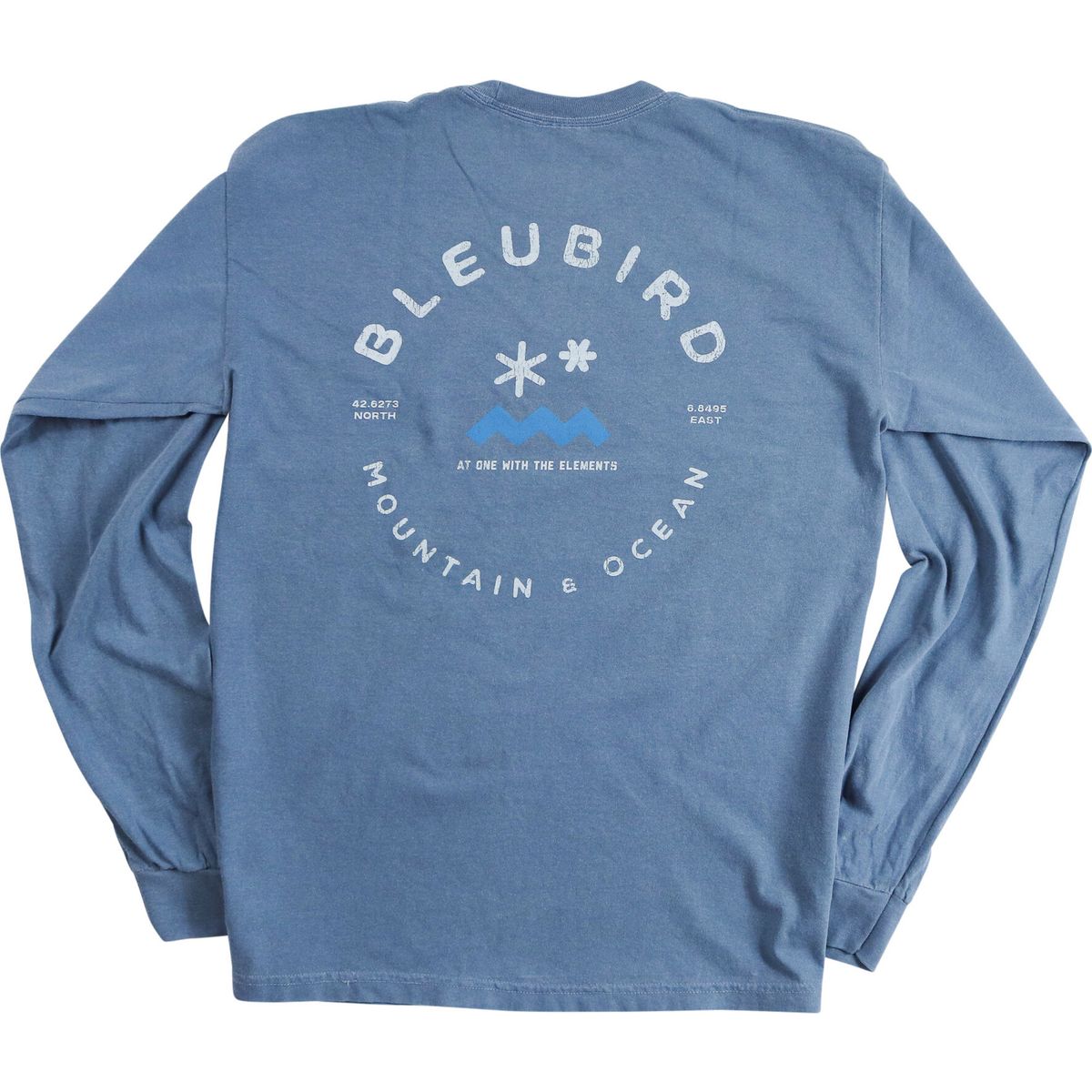 Bleubird Sky Long Sleeve Tee sky Small SKY-ORIG-LGS-S