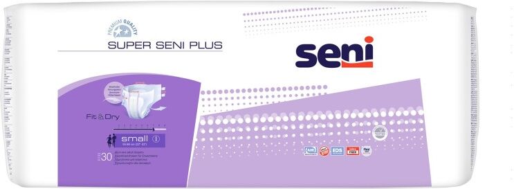 Seni Super Plus Small - 6 paquets de 30 protections