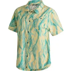 MAIER SPORTS Damen Bluse Belchen S/S W, Größe 48 in Gelb Gelb