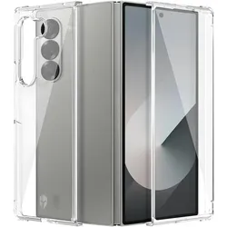 Force Case Duo Schutzhülle, 2m Fallschutz Series (Samsung Galaxy Z Fold6), Smartphone Hülle, Transparent