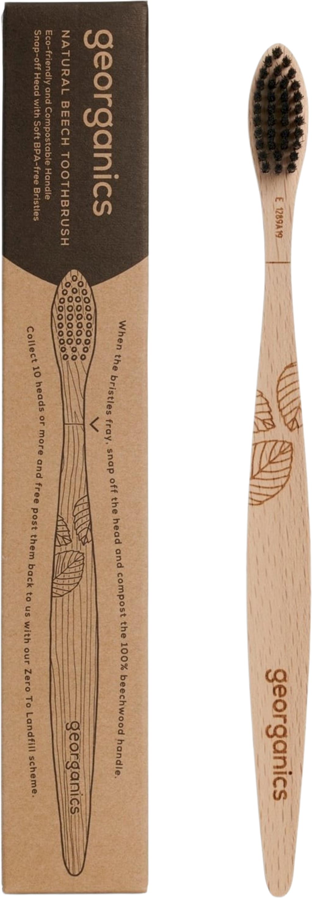 Georganics Soft Beech Wood Toothbrush