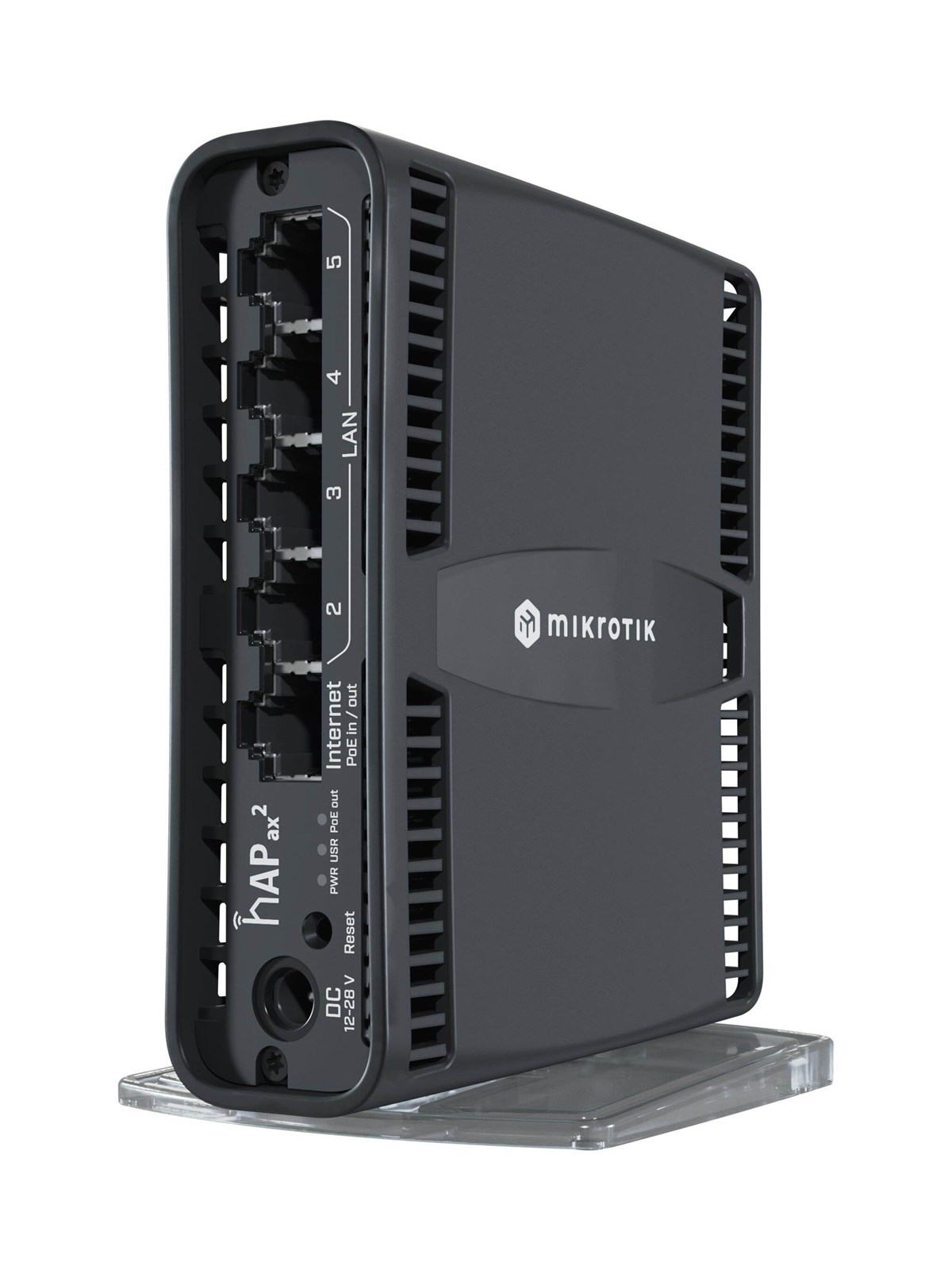 MikroTik hAP ax² - wireless router - Wi-Fi 6 - desktop wall-mountable - Wireless router Wi-Fi 6
