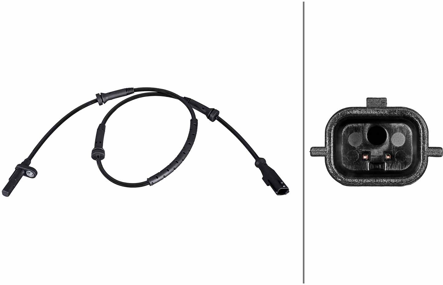 Hella Sensor, Raddrehzahl 6pu358216271 Für Renault