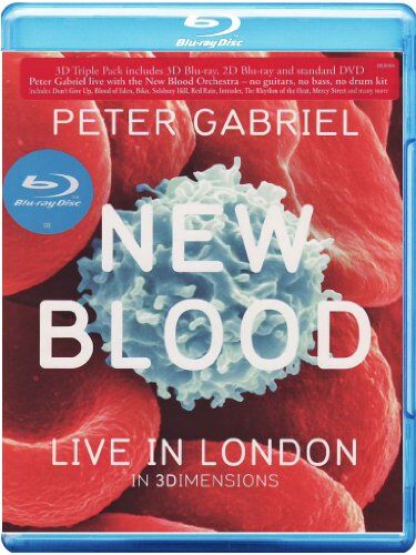 Blue Leach - Peter Gabriel - New Blood / Live in London [3D Blu-ray] - Preis vom 11.10.2026 23:13:37 h