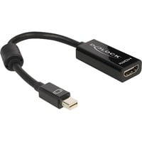 Adapter miniDisplayPort Stecker > HDMI Buchse schwarz, 12cm