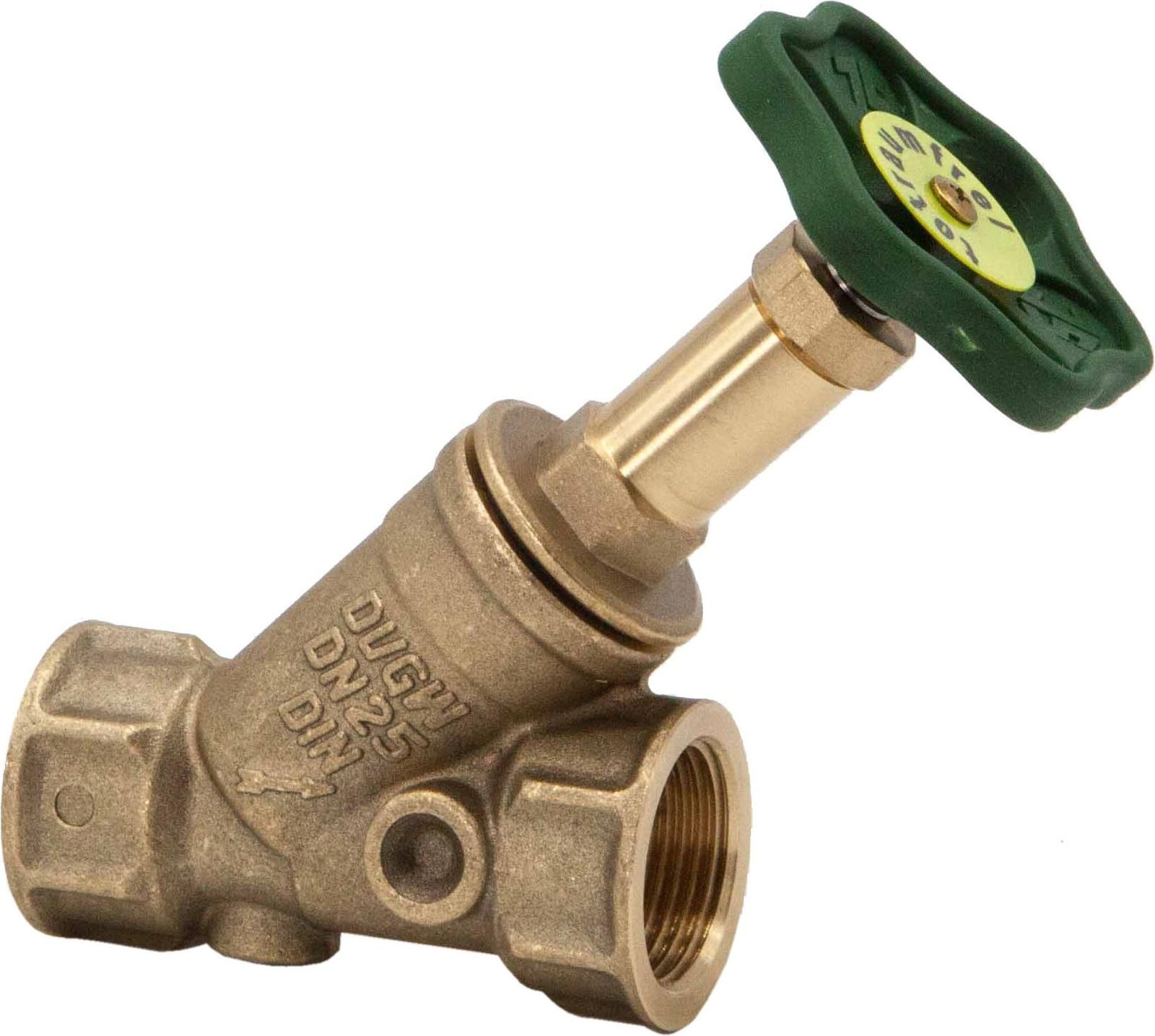 Schlösser JS terugstroombeveiliging voor muffen, messing, DN25, IG 1 inch, DVGW-gekeurd