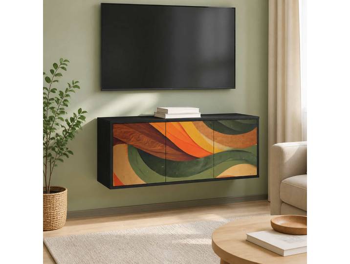 vidaXL Wandmontierter TV-Schrank BONN 102 x 33 x 40 cm Holzwerkstoff