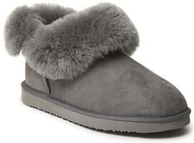 Women's Perth Slippers by Dearfoams in Grey (Size 6 M)