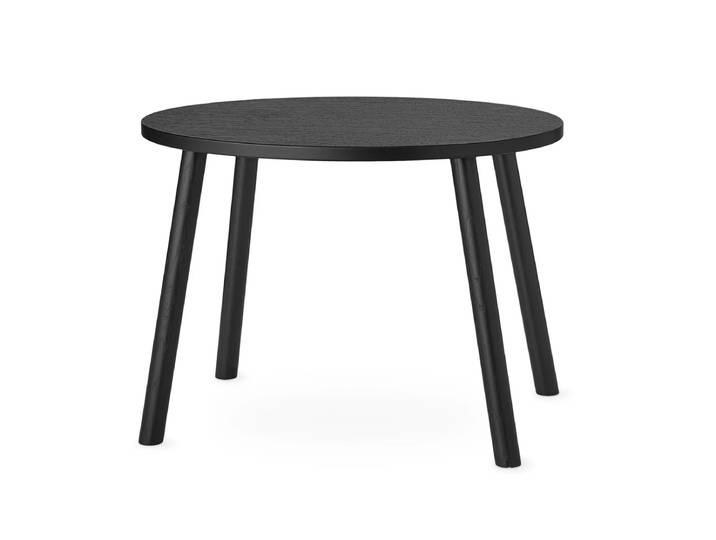 Nofred - Mouse Kindertisch oval 64 x 46 cm, schwarz