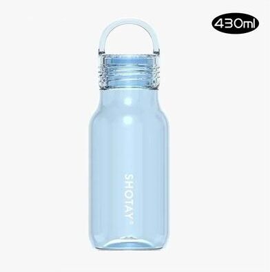 Uplifted Goods Portable Sports Fitness Hydration Vessel blue 14.5 Oz.