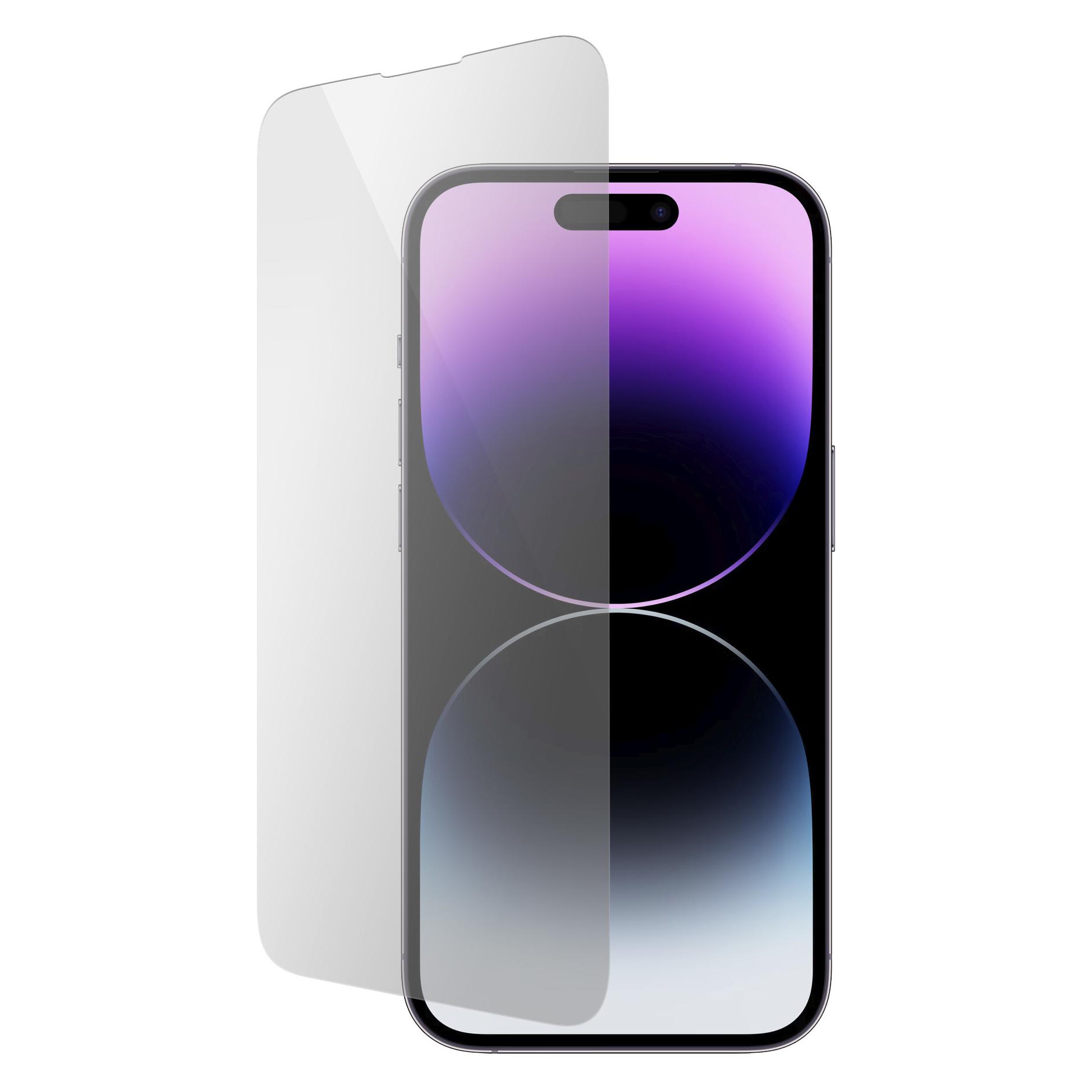 Mobiparts Gehärtetes Glas Clear Displayschutzfolie Apple iPhone 14 Pro (Apple iPhone 14 Pro) (MP-122601)