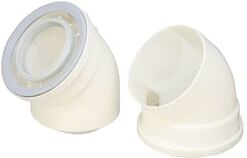 Rinnai 1000i/1300i/1600i/KCM 45 Degree Flue Bend M/F