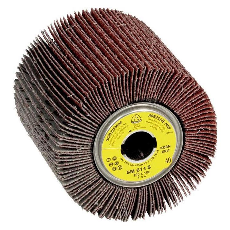 Klingspor SM 611 S - Schleifmopräder 100 x 100 x 19 mm (240) (104999)
