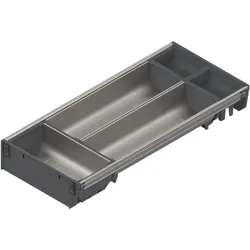Blum Orga-Line Besteckeinsatz Set - Besteckkasten ZSI.XXXBI2N, NL 450mm, grau, Besteckkasten, Grau