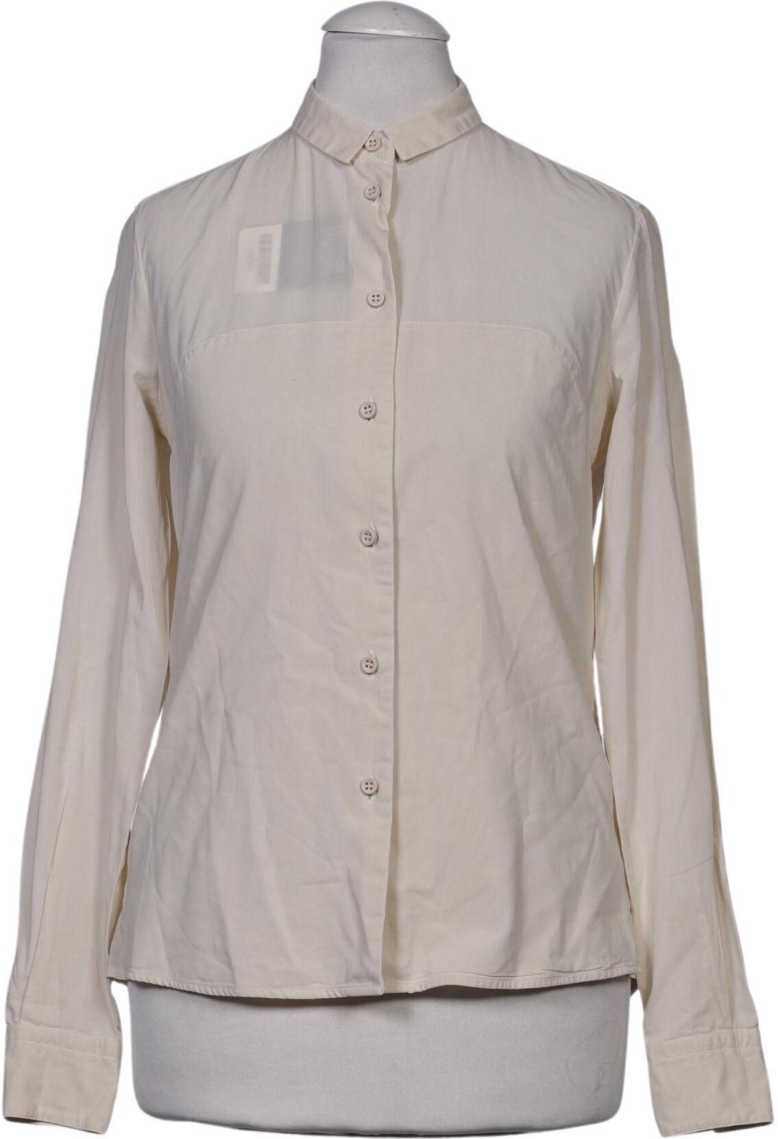 Porsche Design Damen Bluse, Cremeweiß, Gr. EU 34, Baumwolle - Second Hand