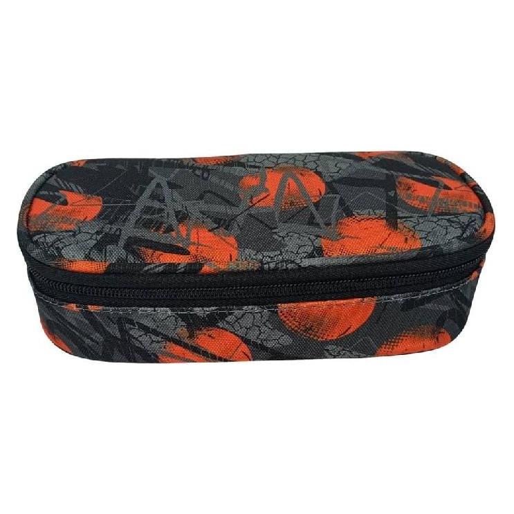 Donau Schüleretui orange/schwarz (322131087)