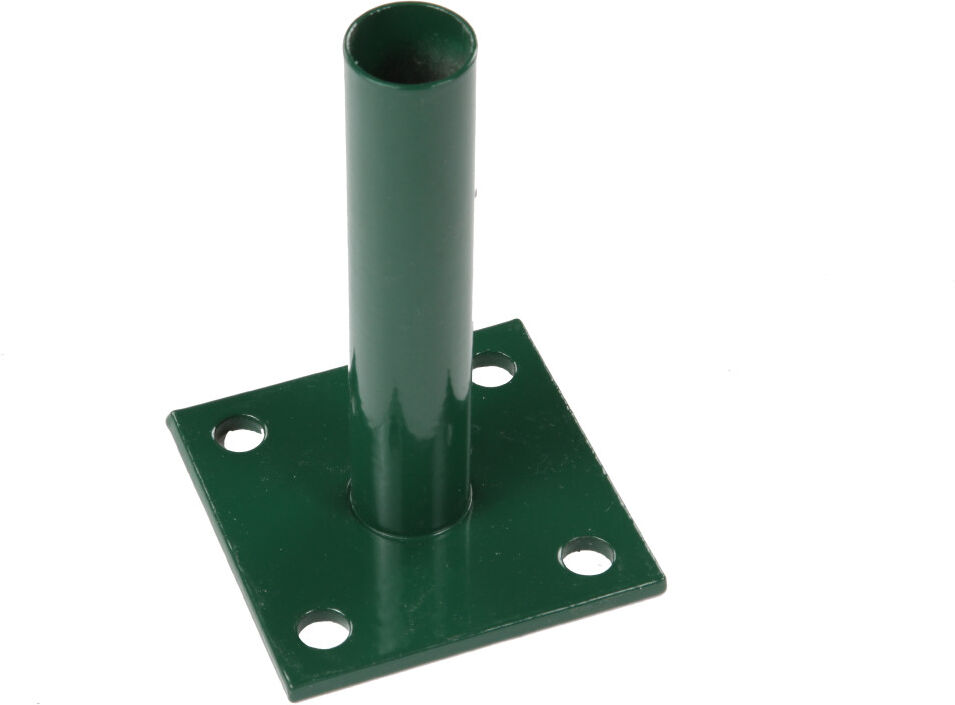 Floraworld Bodenplatte Zaunpfosten Ø 3,4 x 10 x 10 cm moosgrün