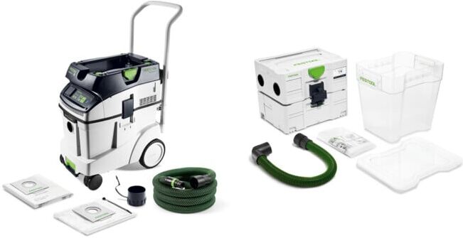 Set Festool Absaugmobil CLEANTEC CTM 48 EI AC + CT Vorabscheider CT-VA-20