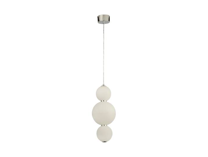 Design LED Pendellmpe Snowball Chrom Searchlight