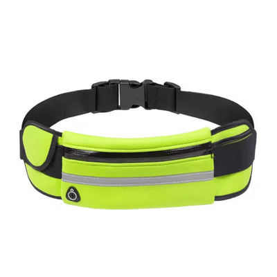 Colorful Waterproof Neoprene Running Waist Pack For Active Lifestyle green