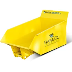 BAMATO gerade Schüttmulde für Raupendumper MTR-800PRO