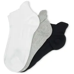 Tchibo - 3 Paar Sportsocken - Unisex - Gr. 35-38 - schwarz