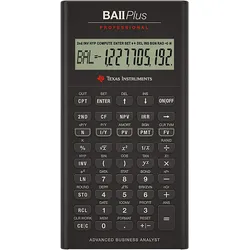TI, Taschenrechner, BA II Plus Professional (Batteriebetrieb)