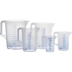 hünersdorff Messkanne 3000 ml Polypropylen transparent - 938000
