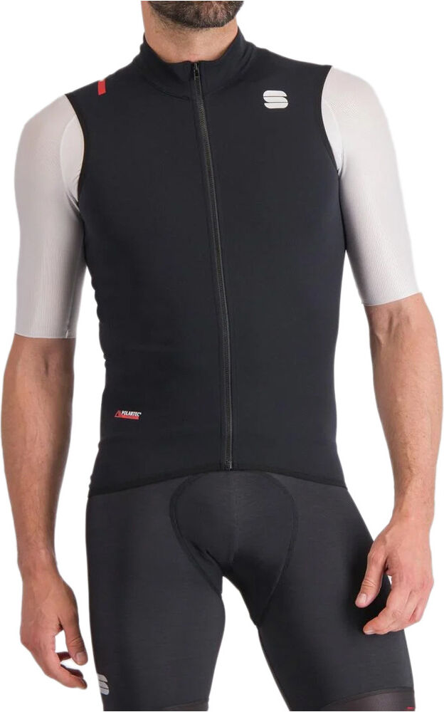 Sportful fiandre pro chaleco ciclismo cortavientos Negro