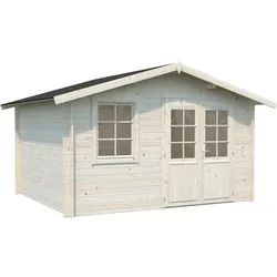 Palmako Gartenhaus Klara 10,4 m2 - 28 mm naturbelassen