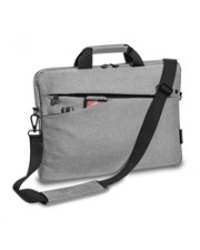 PEDEA Laptoptasche 15.6 Zoll 39,6 cm FASHION Notebook Umhängetasche mit Notebooktasche 15,6 39,6cm / Zusätzlicher Platz für Handy und Unterlagen / Stufenlos verstellbarer Schultergurt / Dicke Innenpolsterung (66063056)