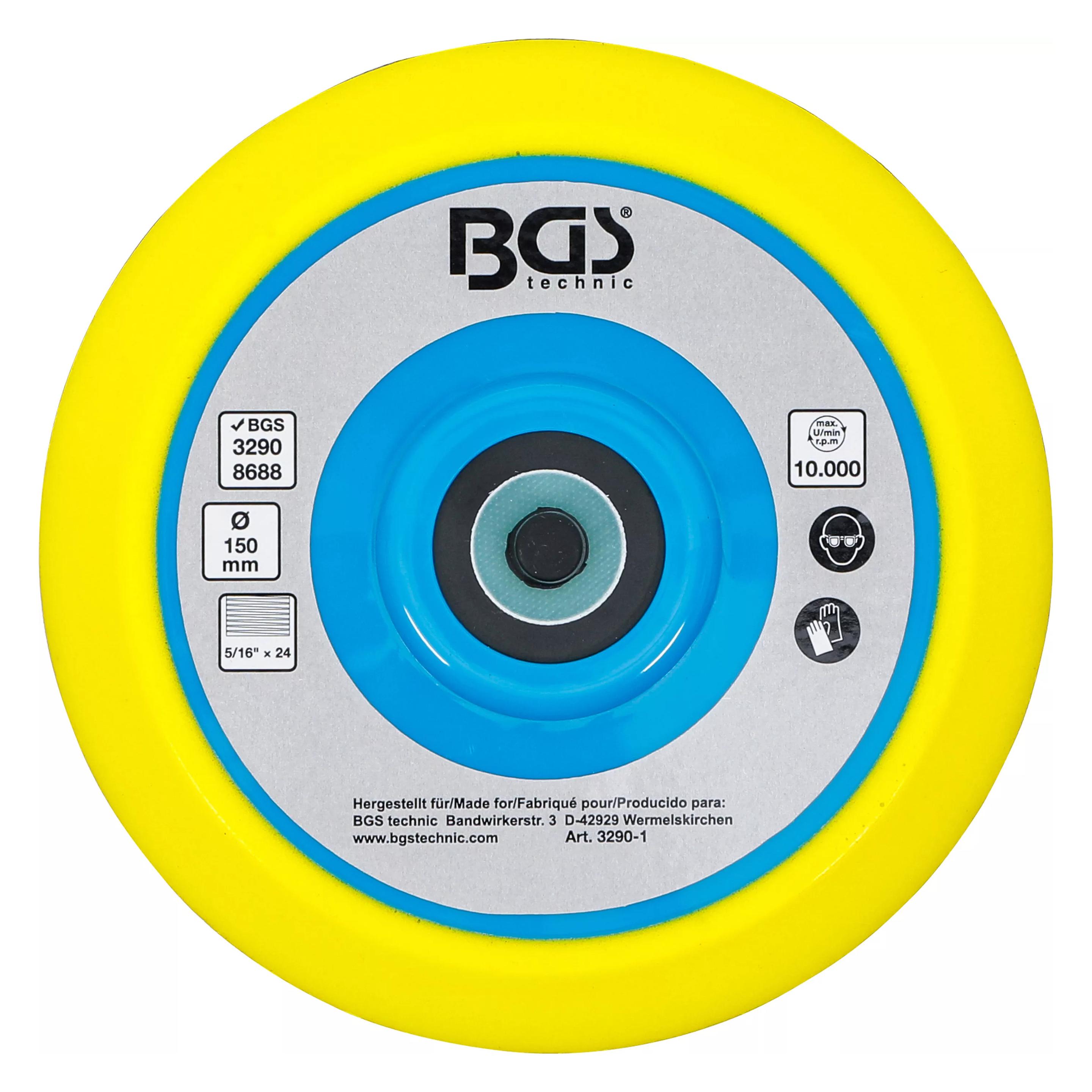 BGS Klett-Teller für Art. 3290 / 8688 Ø 150 mm (3290-1)