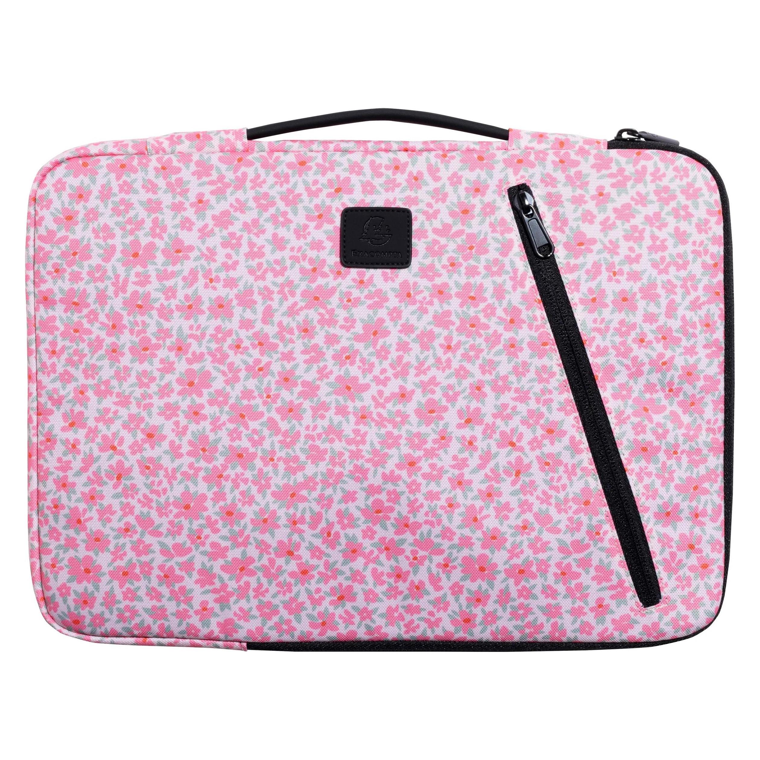 Exacompta Laptophülle Liberty Kunstfaser rosa bis 35,6 cm (14 Zoll) (14", Universal) (17256E)