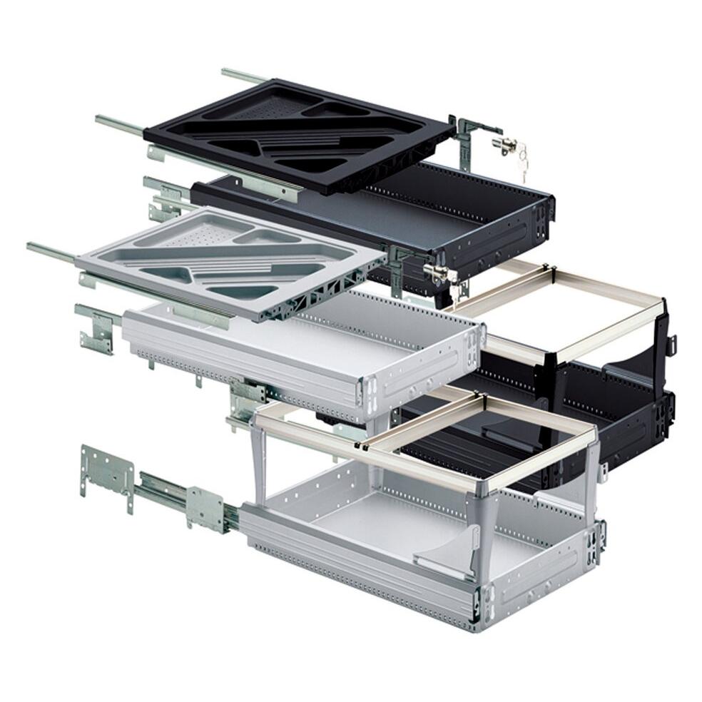 Hettich Systema Top 2000 Teil-/Überauszug-Set (1 Stk.) (BA-5153015)